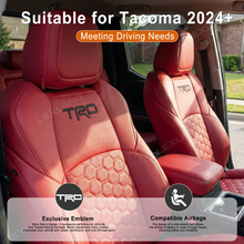 Tacoma Seat Covers Honeycomb-Pattern Seat Protector with TRD Letter Style for Toyota