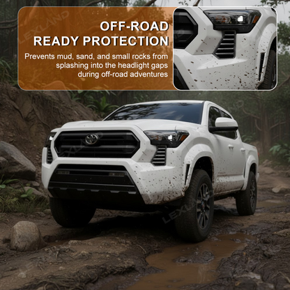 Tacoma Front Inlet Air Vent Trim Cover Headlight Side Grill Grille Mesh Panel