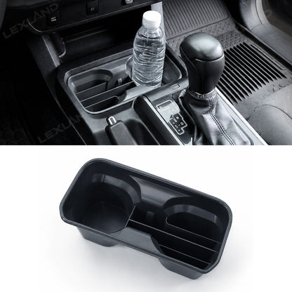Tacoma Center Console Cup Holder Insert ABS Drink Organizer Water Bottle Storage Box for Toyota