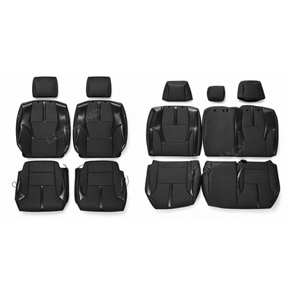 Tundra Seat Covers Carbon Fiber Style Custom Seat Protector Interior Cover for Toyota