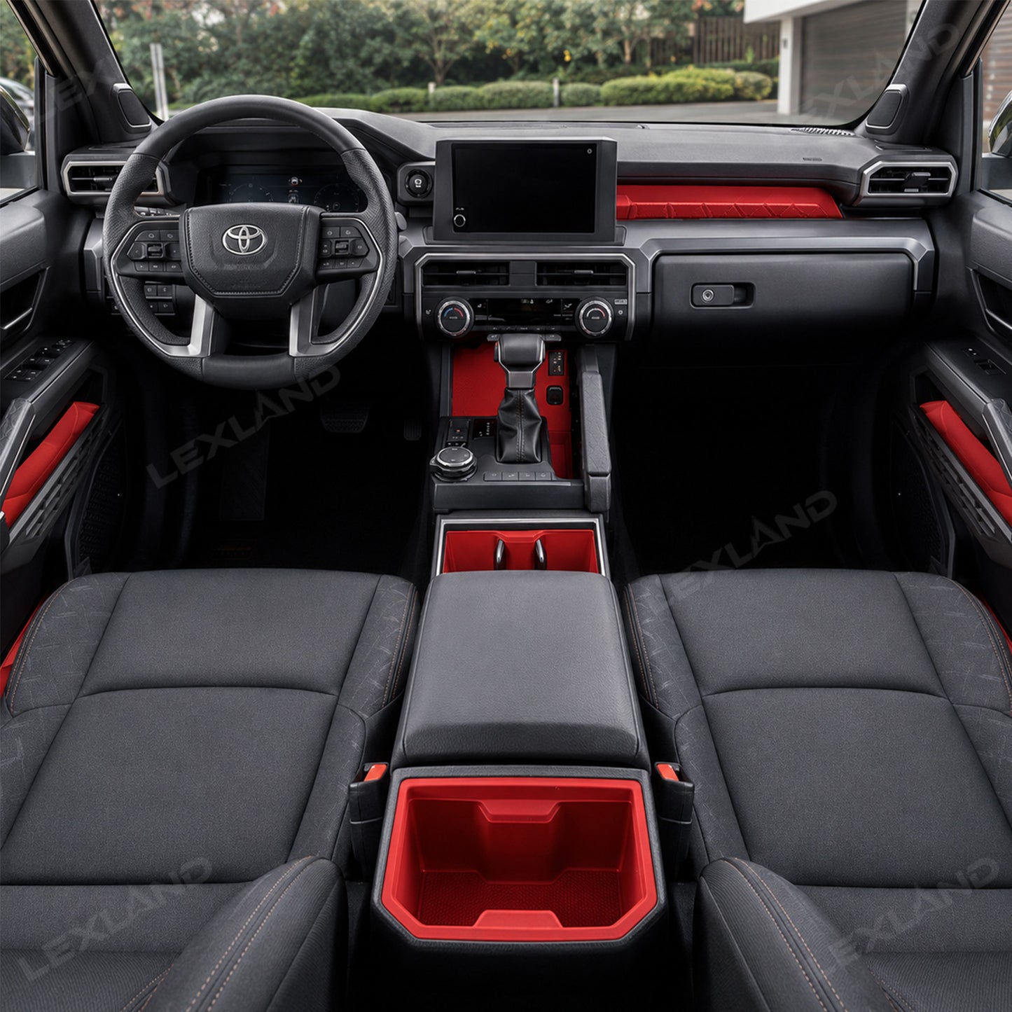 Tacoma/4Runner Interior Silicone Liner Insert Interior Cover & Organizer Set for Toyota