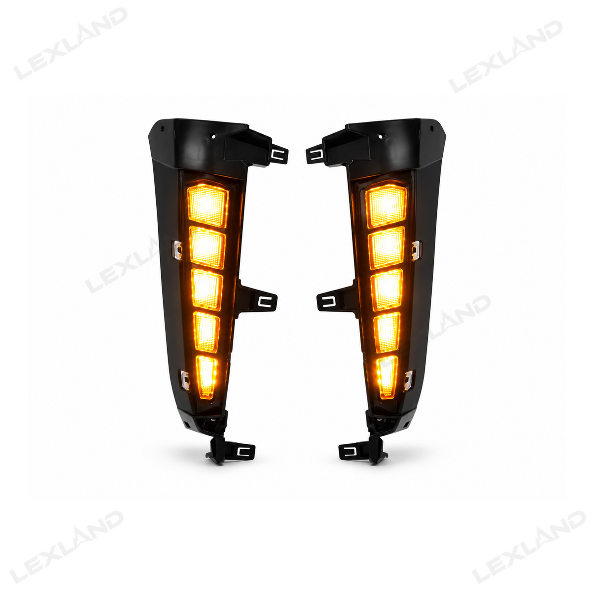 4Runner Fender Marker Lights Dual-Color LED Side Marker Lights for Toyota