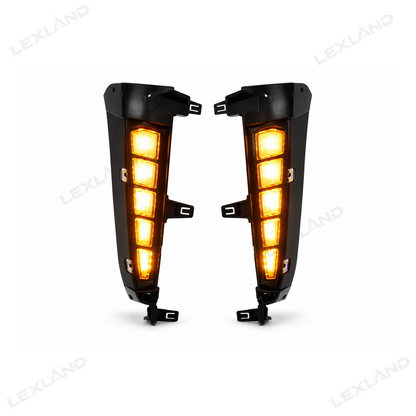 4Runner Fender Marker Lights Dual-Color LED Side Marker Lights for Toyota