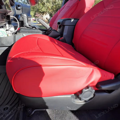 Tacoma/4Runner Seat Covers Embossed Seat Protectors with TRD Style for Toyota