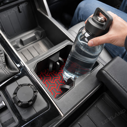 Tundra Oversize Cup Holder ABS Center Console Water Cup Insert for Toyota