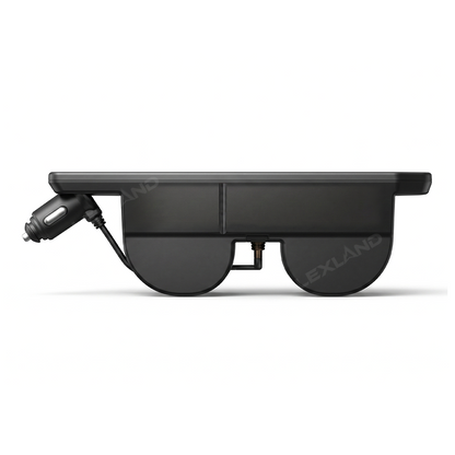 Tacoma/4Runner Center Console Charger Hub Multi-Port USB Docking Station with Retractable Cables & 110V AC Outlet Ambient Lighting