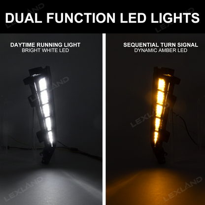 Tacoma Fender Marker Lights Dual-Color LED Lights for Toyota