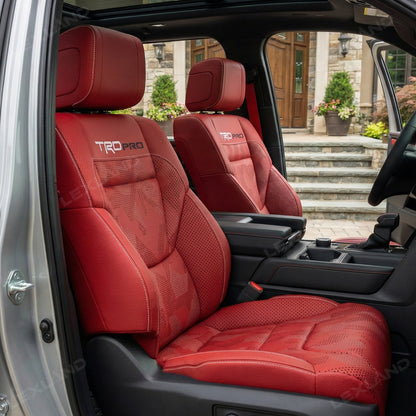 Tundra Seat Covers Camo Seat Protector with TRD PRO Logo for Toyota