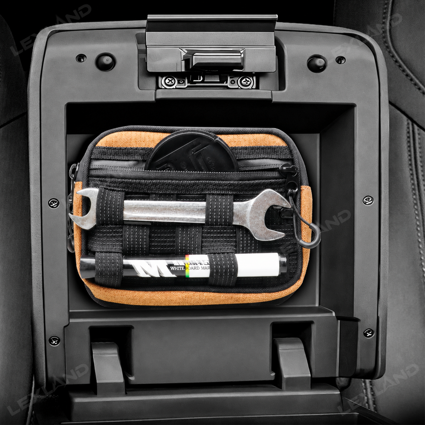 Tacoma/4Runner Center Console Organizer Armrest Hidden Bag Storage Pouch for Toyota