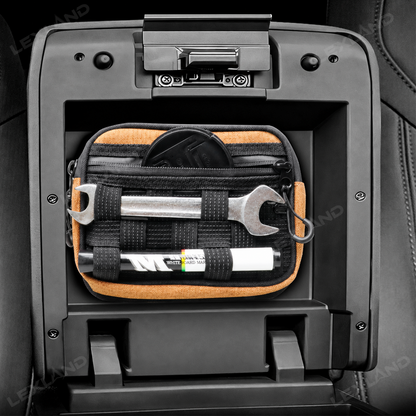 Tacoma/4Runner Center Console Organizer Armrest Hidden Bag Storage Pouch for Toyota