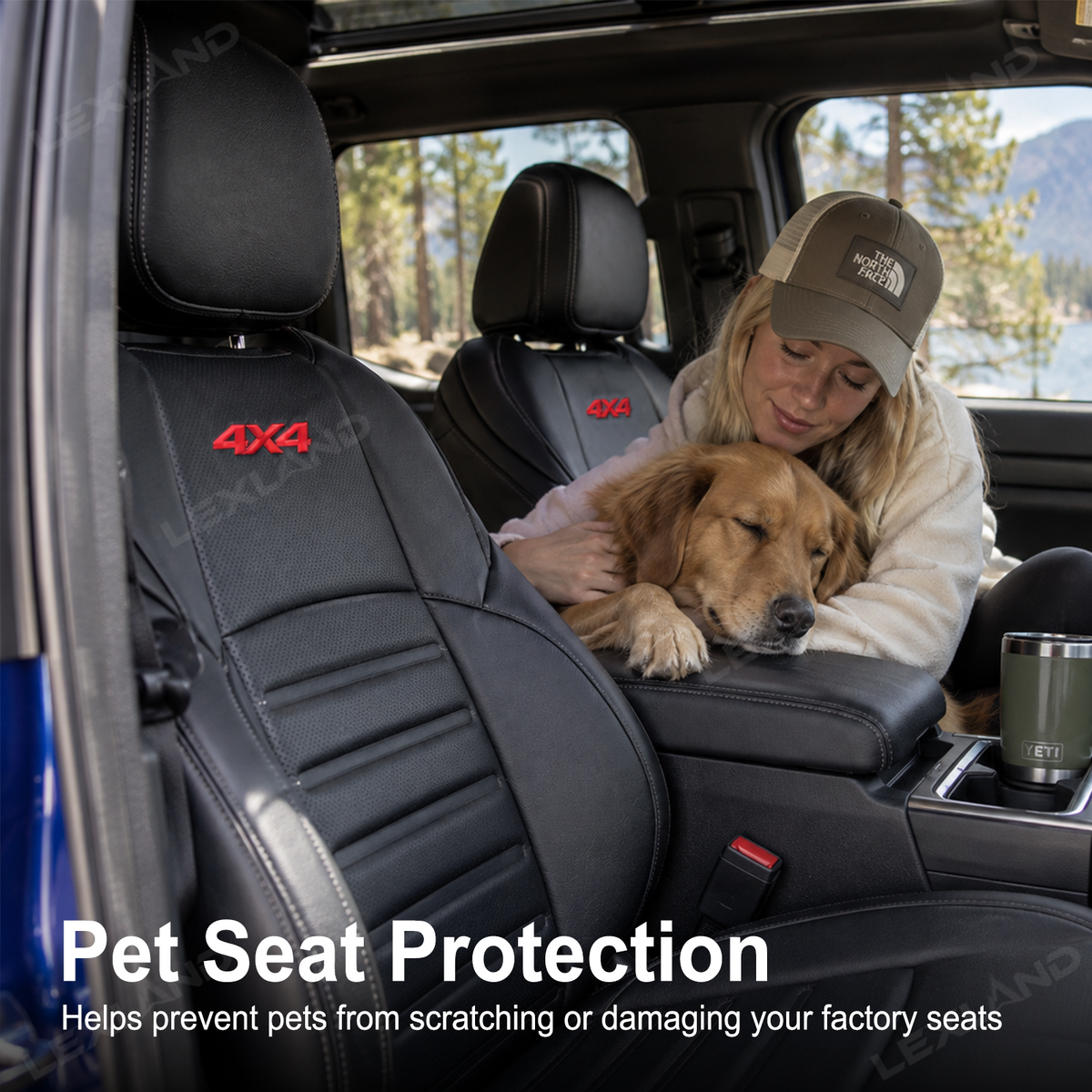 Tacoma Embossed Seat Covers Interior Seat Protector Seat Upholstery Upgrade for Toyota