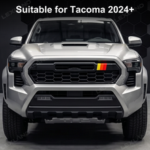 Tacoma Front Grille Vinyl Wrap Tri-Color Overlay Stickers Decorative Vinyl Decals for Toyota