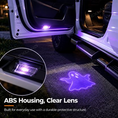 Tacoma/4Runner Halloween Ghost Door Puddle Lights LED Front Door Projector Lights 2PCS