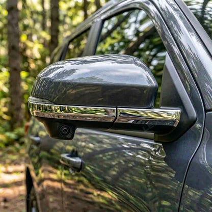 Tacoma/4Runner Rearview Side Mirror Stripe Cover Trim ABS Exterior Decorative Strips 4PCS for Toyota