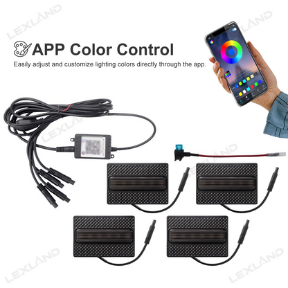 4Runner Raptor Lights Multi-color LED Front Grille Lights 3.0 For Toyota