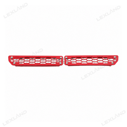 Tacoma Front Fog Light Grille Covers Exterior Protection Covers 2PCS for Toyota