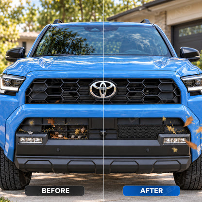 4Runner Grille Mesh Insert Front Lower Bumper Bug & Debris Protective Screen Covers for Toyota