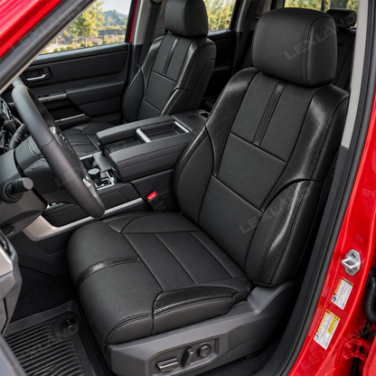 Tundra Seat Covers Carbon Fiber Style Custom Seat Protector Interior Cover for Toyota