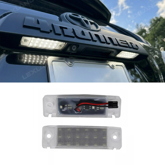 4Runner LED License Plate Light White License Plate Lamp for Toyota