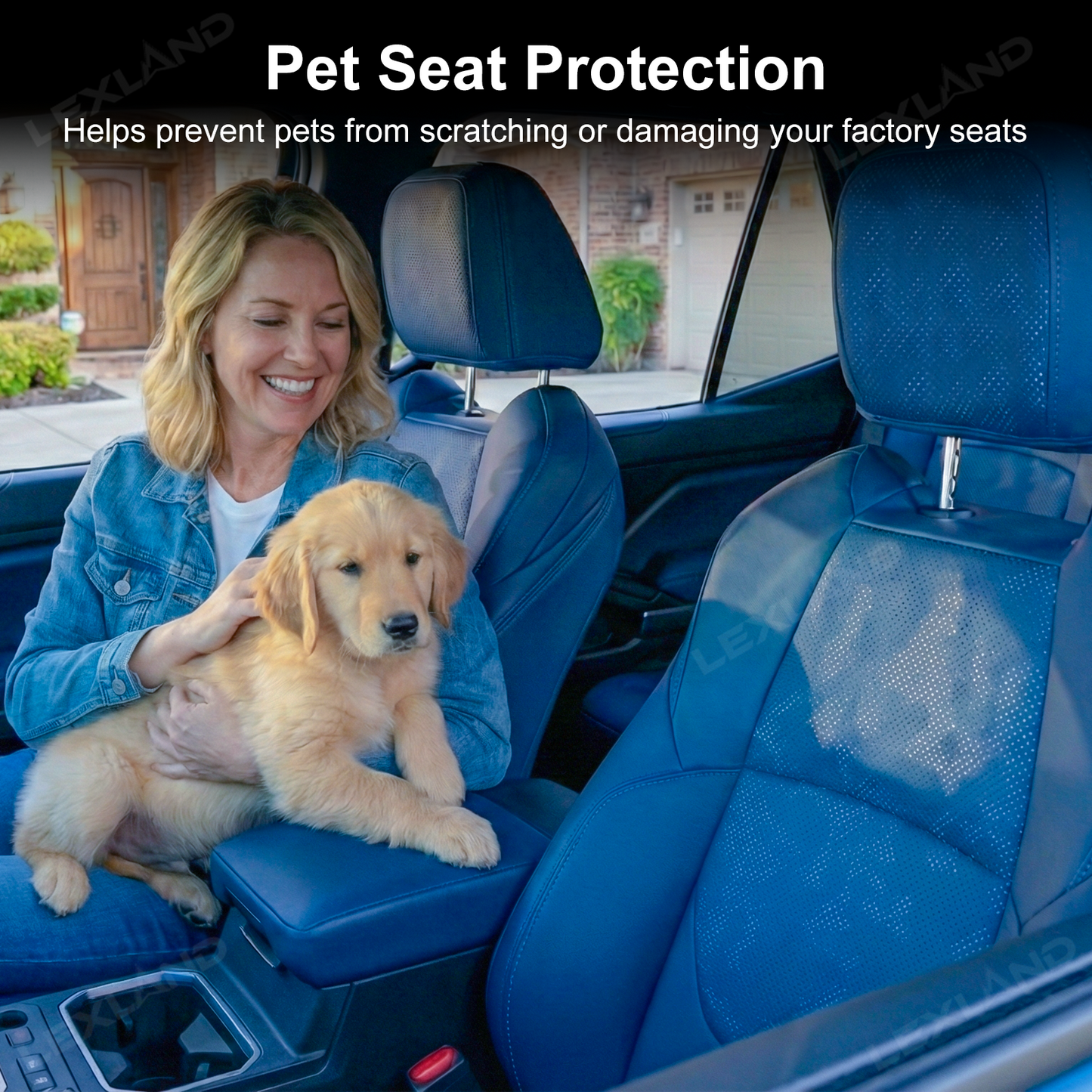 4Runner Seat Covers Full Coverage Blue Camo Seat Protectors for Toyota