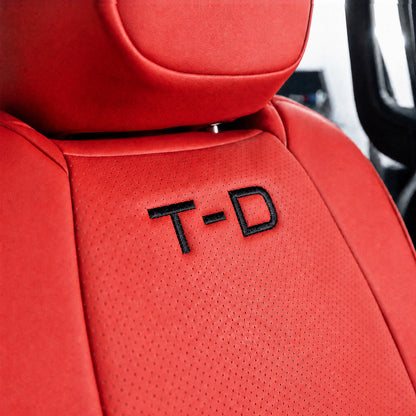 Tacoma /4Runner Seat Covers Embossed Seat Protector with TRD Style for Toyota