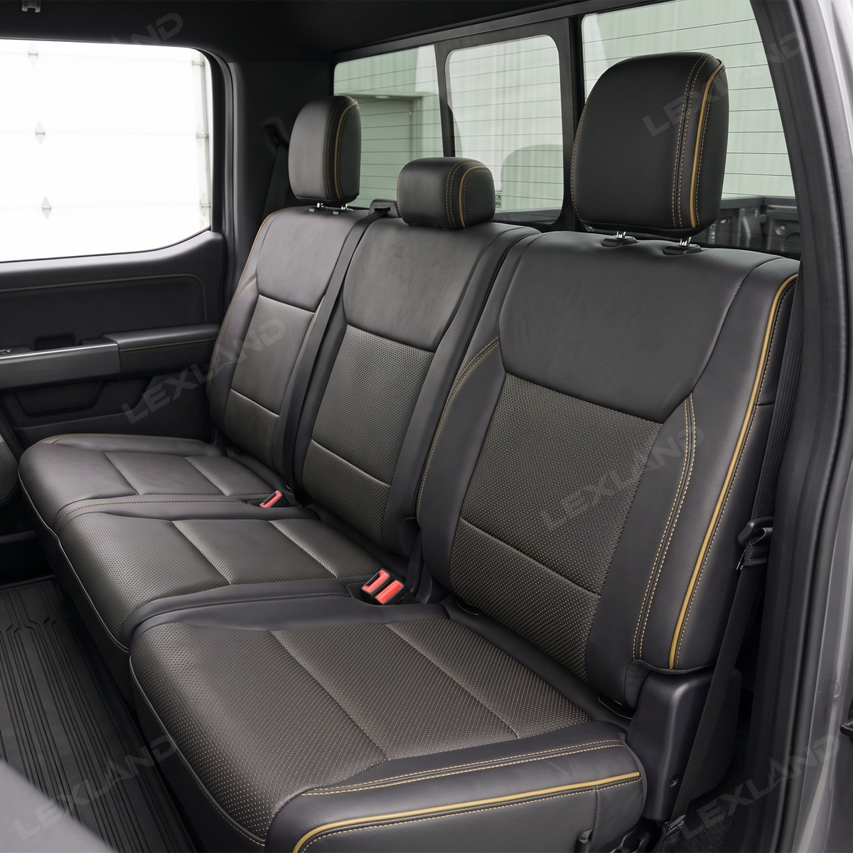F-150 Crew Cab XL/XLT Seat Covers Custom-Fit Seat Protector Interior Seat Upgrade