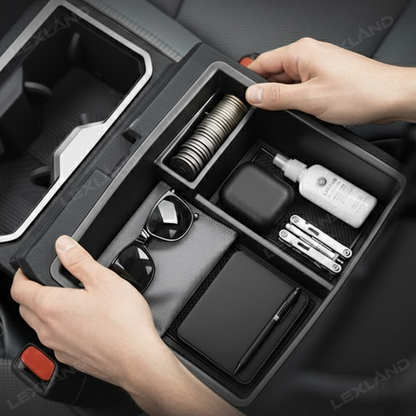 Tacoma Center Console Organizer Armrest Storage Box Tray for Toyota