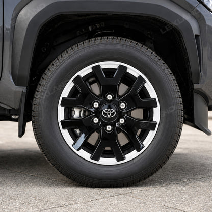 Tacoma SR5 17'' Wheel Covers Snap-On Wheel Skins OEM-Style Hubcaps 4PCS for Toyota