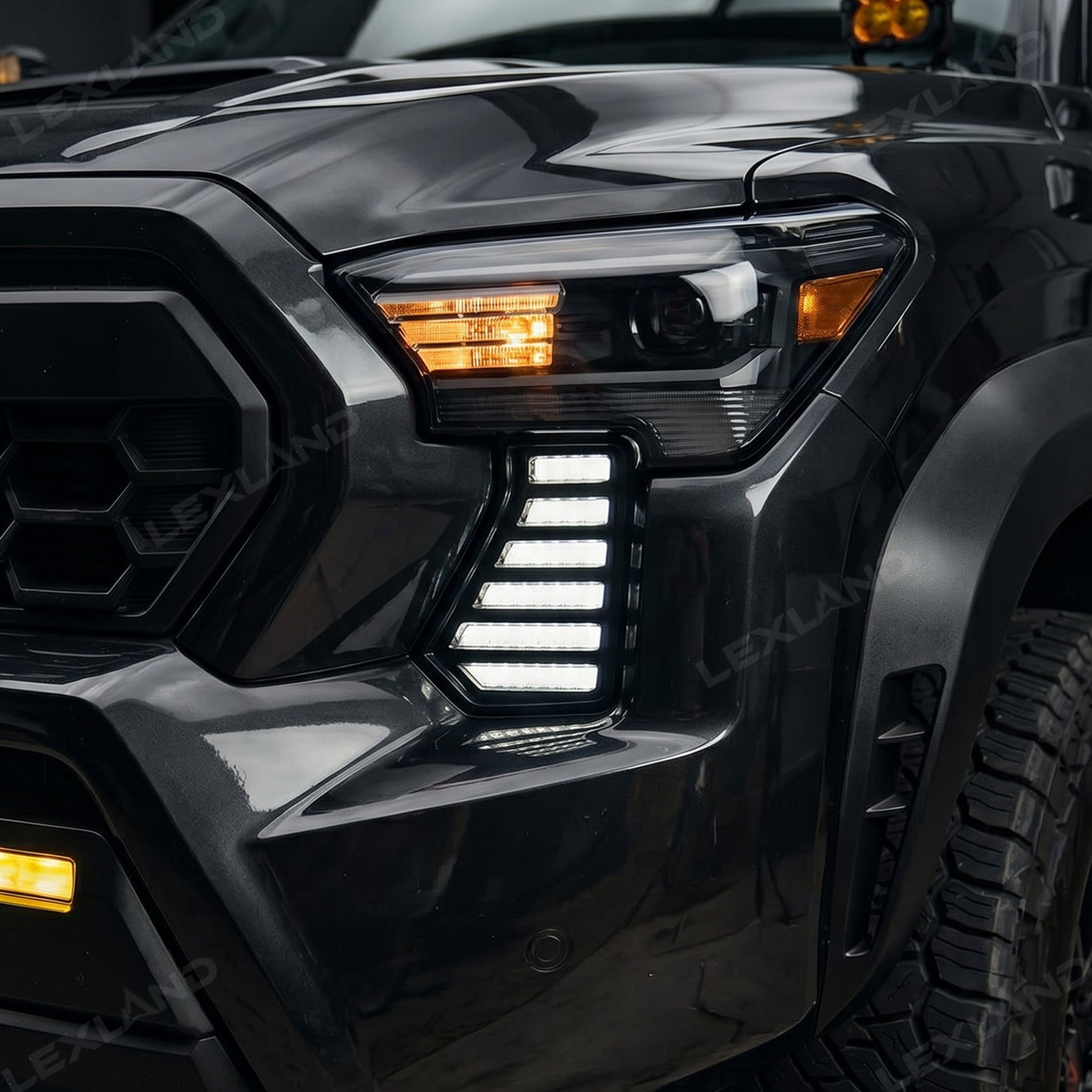 Tacoma LED Fang Lights Dual-Color Dynamic Daytime Running Lights