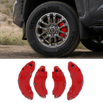 Tacoma Brake Caliper Covers Aluminum Caliper Protectors 4PCS Precision Bolt-On