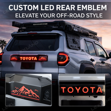 4Runner LED Trunk Tail Light Full Width Tailgate Ambient Lighting with Snow Mountain Off-Road Style