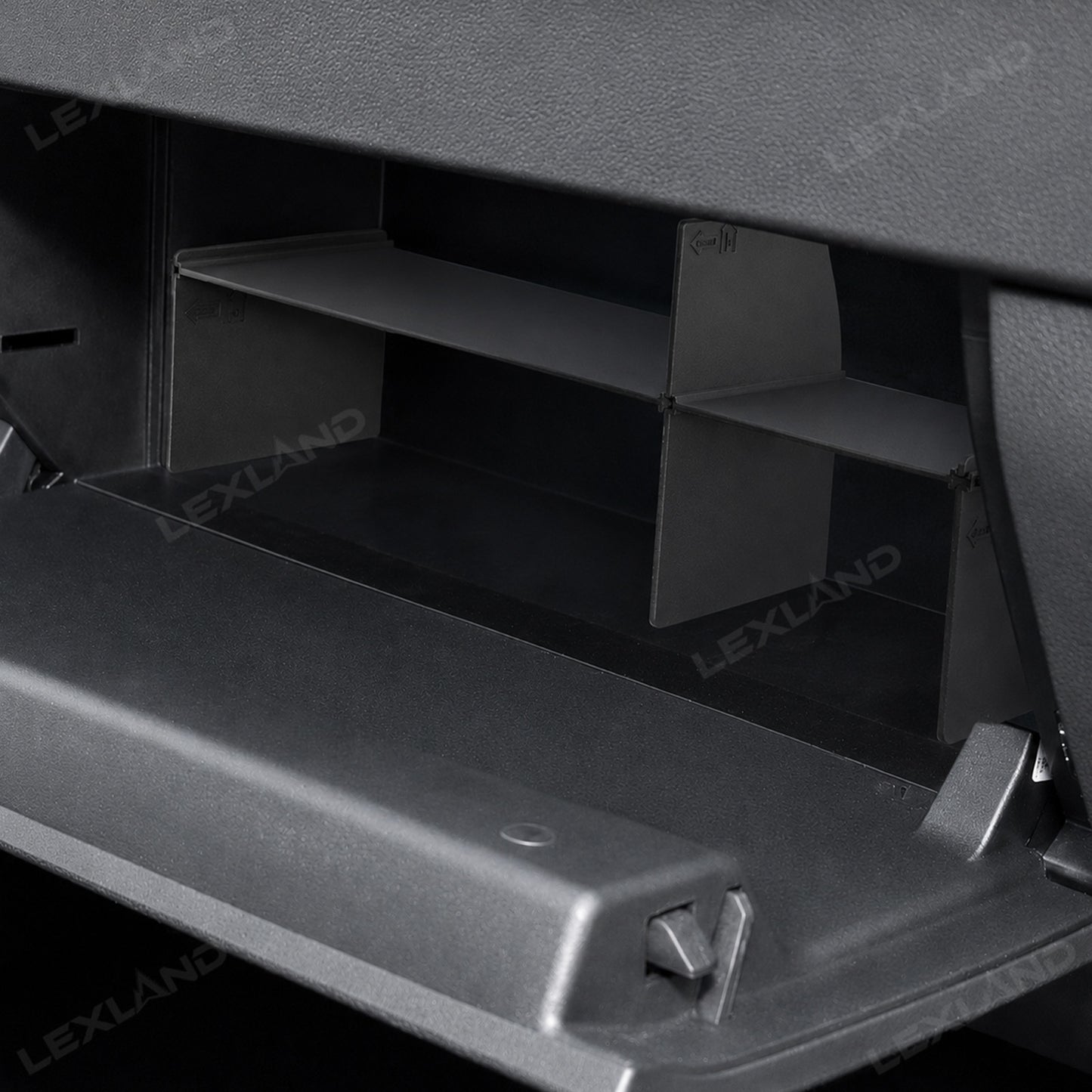 Tundra Glove Box Organizer Insert ABS Storage Divider Interior Accessories for Toyota