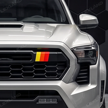 Tacoma Front Grille Vinyl Wrap Tri-Color Overlay Stickers Decorative Vinyl Decals for Toyota