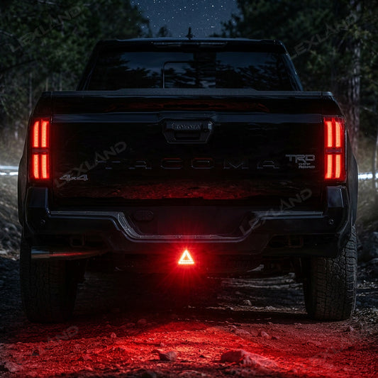 Tacoma Tow Hitch Receiver Brake Tail Light Hitch Mount LED Pod Reverse Kit for Toyota