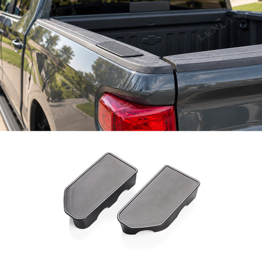 Silverado 1500 Rear Bed Stake Pocket Covers Rail Hole Plugs Stake Pocket Caps