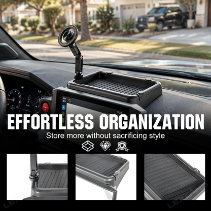 Tacoma/4Runner Dashboard Storage Organizer Tray & Magnetic Phone Mount Kit for Toyota