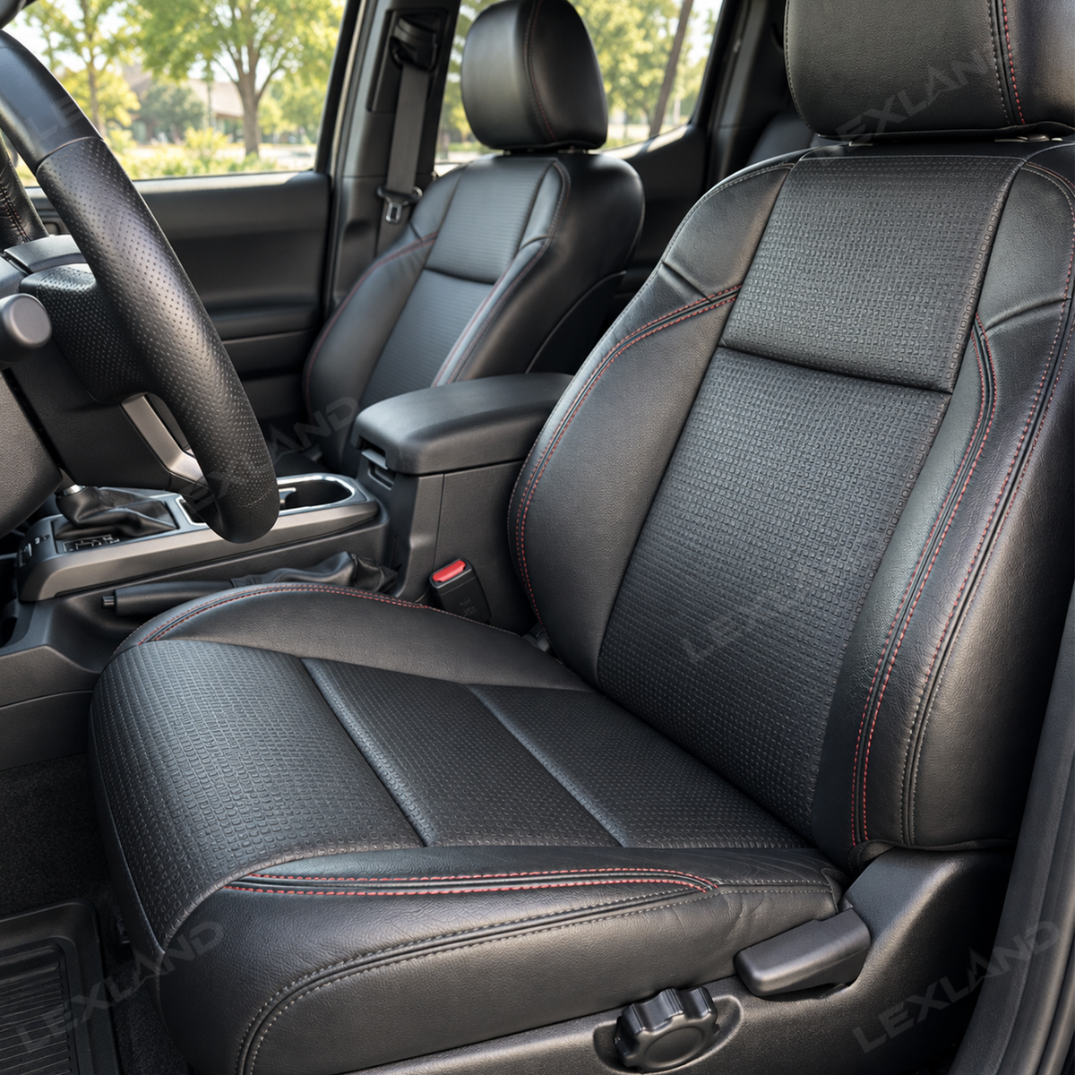 Tacoma Seat Covers OEM-Style Fit Seat Protector Interior Seat Upholstery Upgrade for Toyota