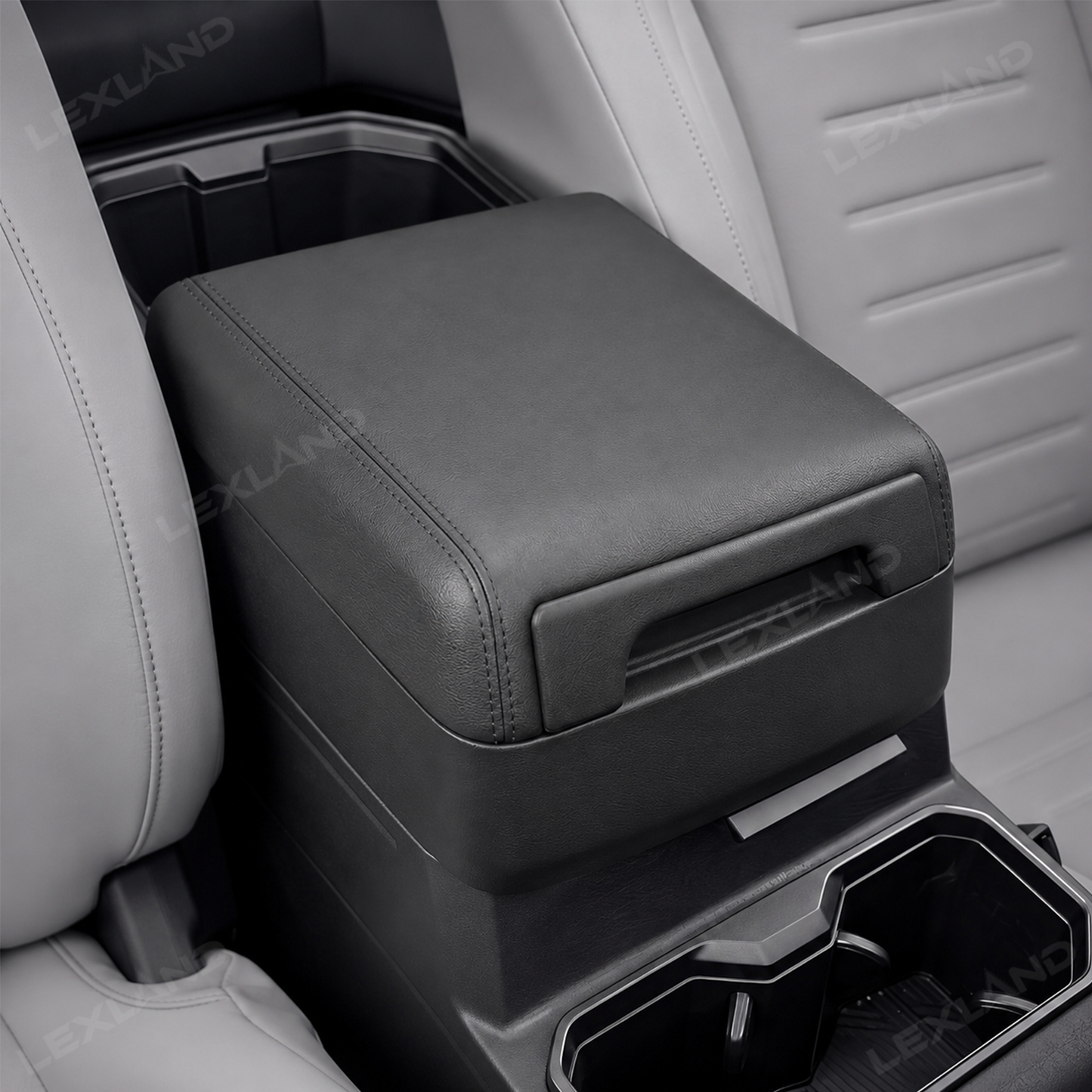 Tacoma/4Runner Armrest Pad Center Console Armrest Cover Riser with Hidden Storage Drawer