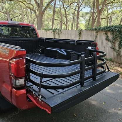 Tacoma Trunk Bed Extender Aluminum Alloy Tailgate Extender Cargo Extender Support for Toyota