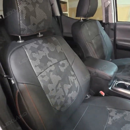 Tacoma 3rd Gen Camo Seat Covers NAPPA Leather Seat Protector for Toyota