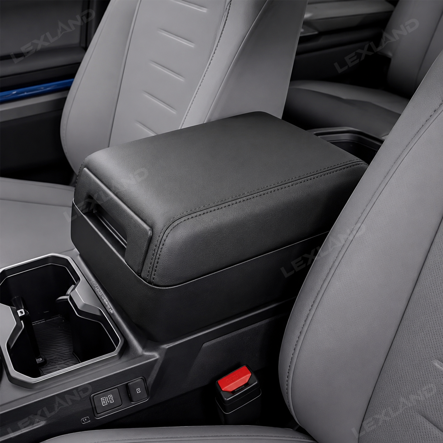 Tacoma/4Runner Armrest Pad Center Console Armrest Cover Riser with Hidden Storage Drawer