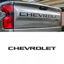 Silverado 1500 Tailgate Letters 3D Raised Tailgate Insert Overlays Rear Emblem Trim for Chevrolet