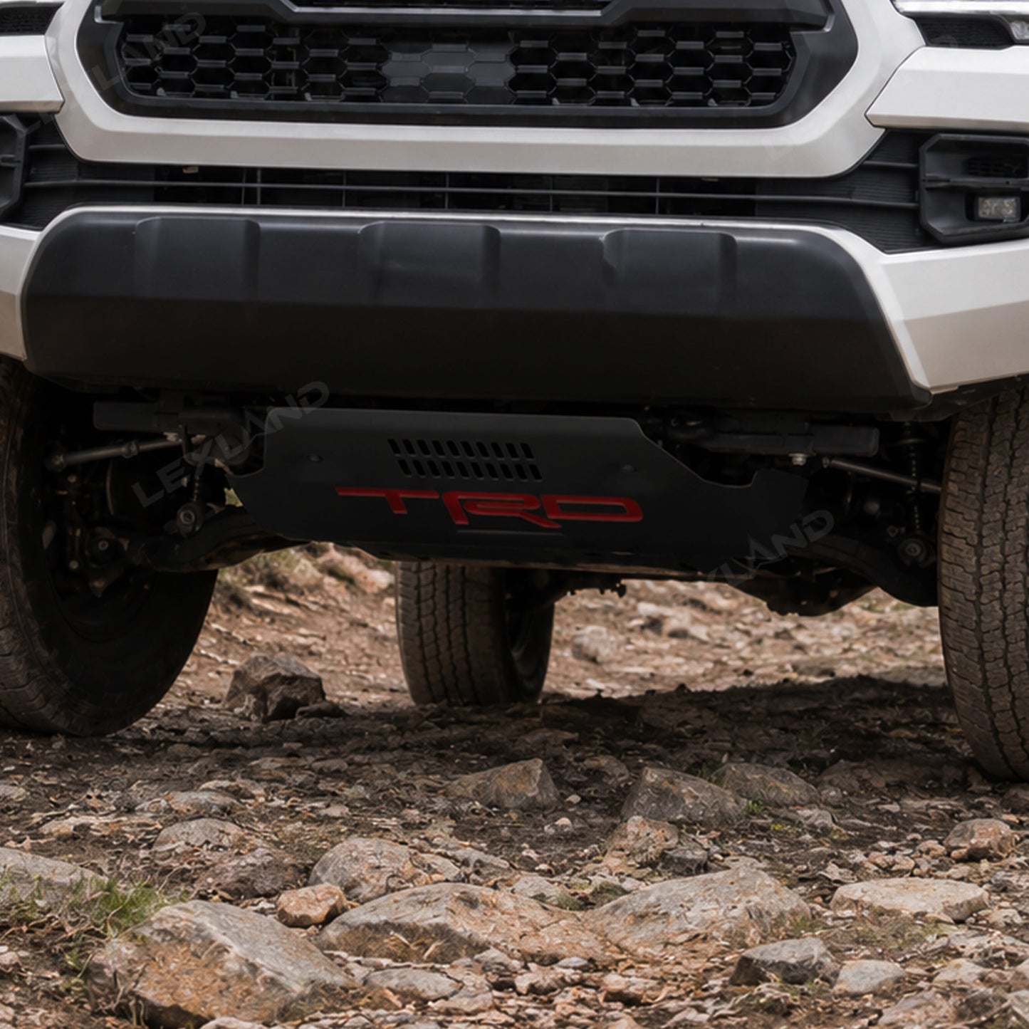 Tacoma Skid Plate Aluminum Front Engine Guard TRD Style Underbody Protector