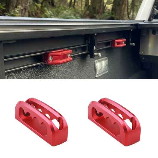 Tacoma Tie Down Anchors Aluminum Bed Rail Cleats for Toyota