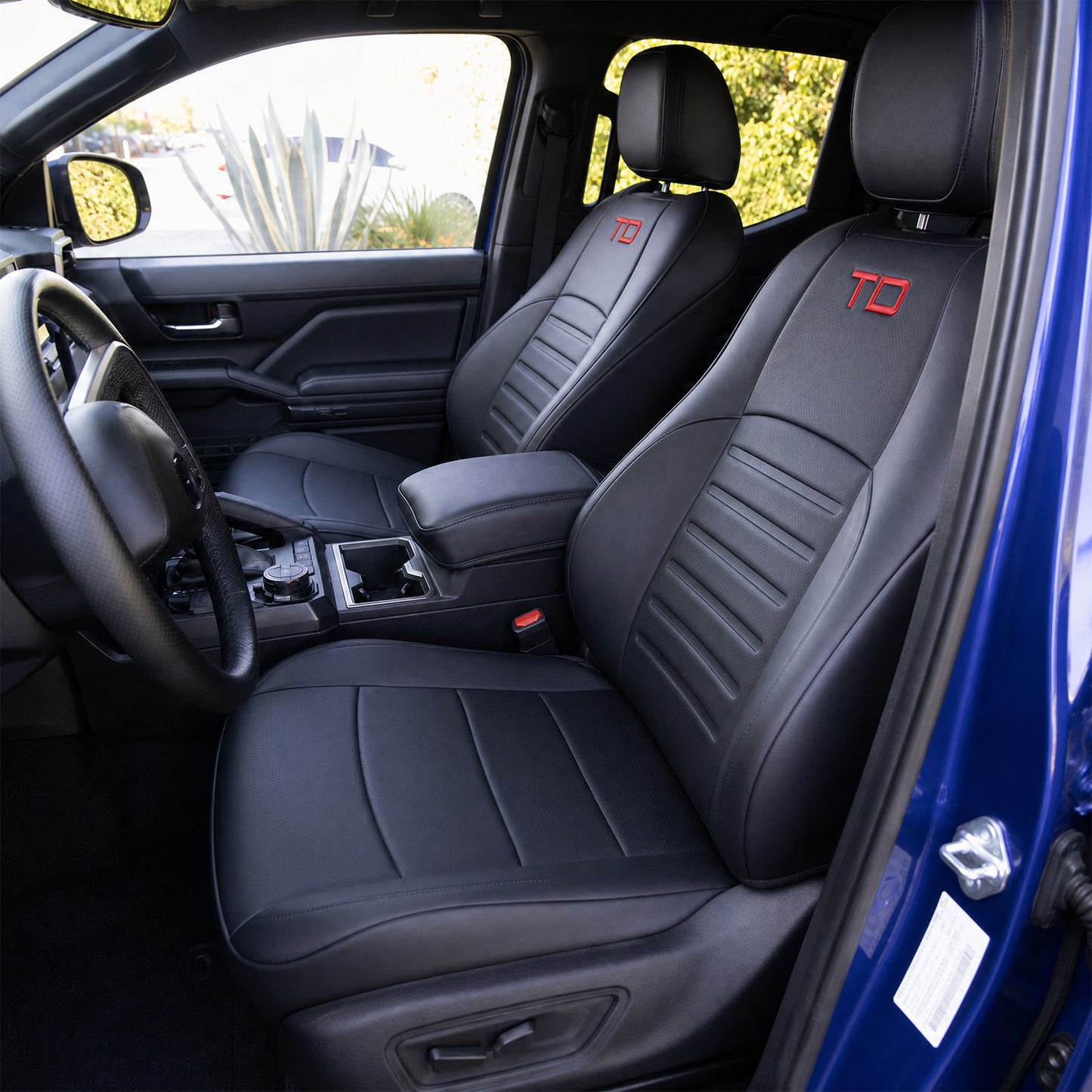 Tacoma /4Runner Seat Covers Embossed Seat Protector with TRD Style for Toyota