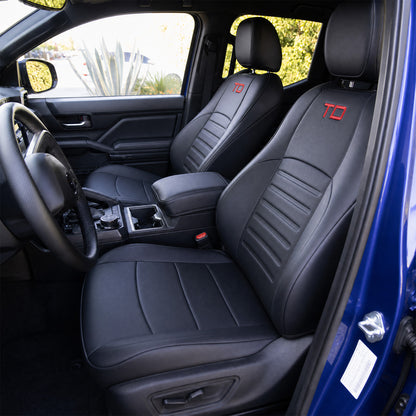 Tacoma /4Runner Seat Covers Embossed Seat Protector with TRD Style for Toyota