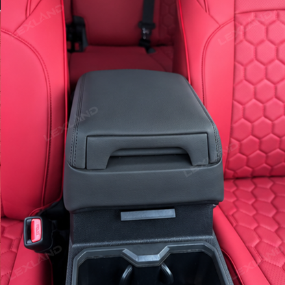 Tacoma/4Runner Armrest Pad Center Console Armrest Cover Riser with Hidden Storage Drawer