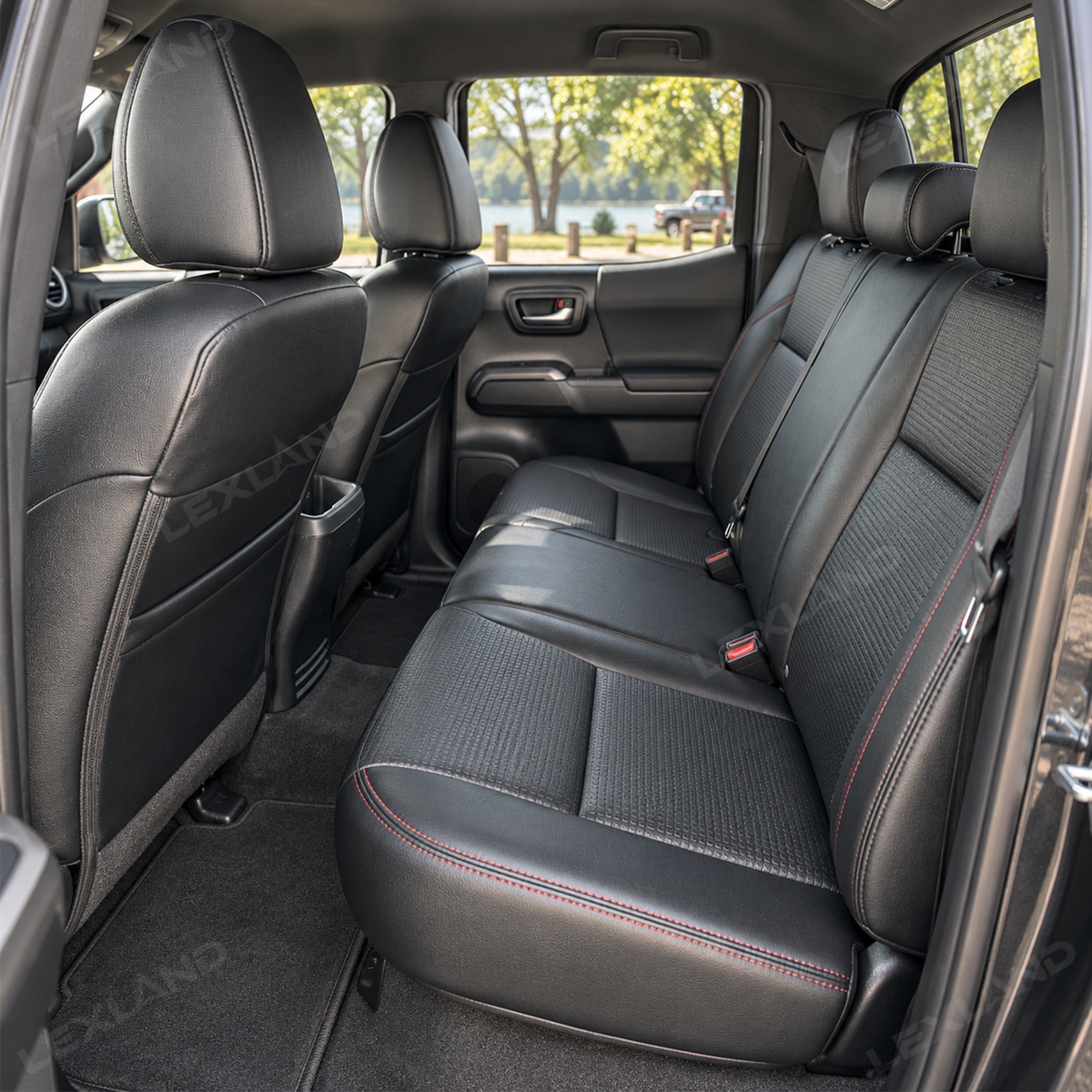 Tacoma Seat Covers OEM-Style Fit Seat Protector Interior Seat Upholstery Upgrade for Toyota