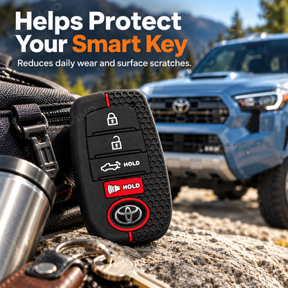 Tacoma/4Runner/Tundra Key Fob Cover Protective Silicone Key Fob Case 2.0 for Toyota