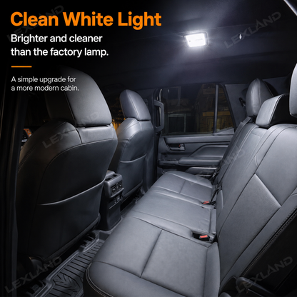 Tacoma/4Runner LED Rear Dome Light White Overhead Light Interior Light Upgrade of Toyota